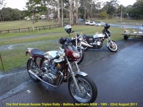 The 2nd Annual Aussie Triples Rally - Ballina, Northern NSW - 19th - 22nd August 2011