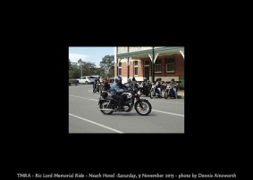 TMRA - Ric Lord Memorial Ride - Neath Hotel -Saturday, 9 November 2013