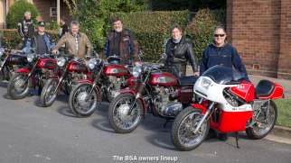 The BSA owners lineup