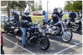 TMRA Vince Hayes Memorial Ride Moruya - Saturday, 6 August 2016 - 12.20PM