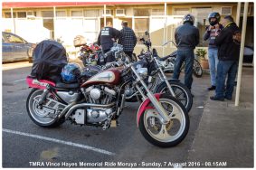 TMRA Vince Hayes Memorial Ride Moruya - Sunday, 7 August 2016 - 08.15AM